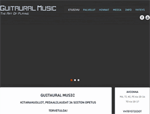 Tablet Screenshot of guitauralmusic.com